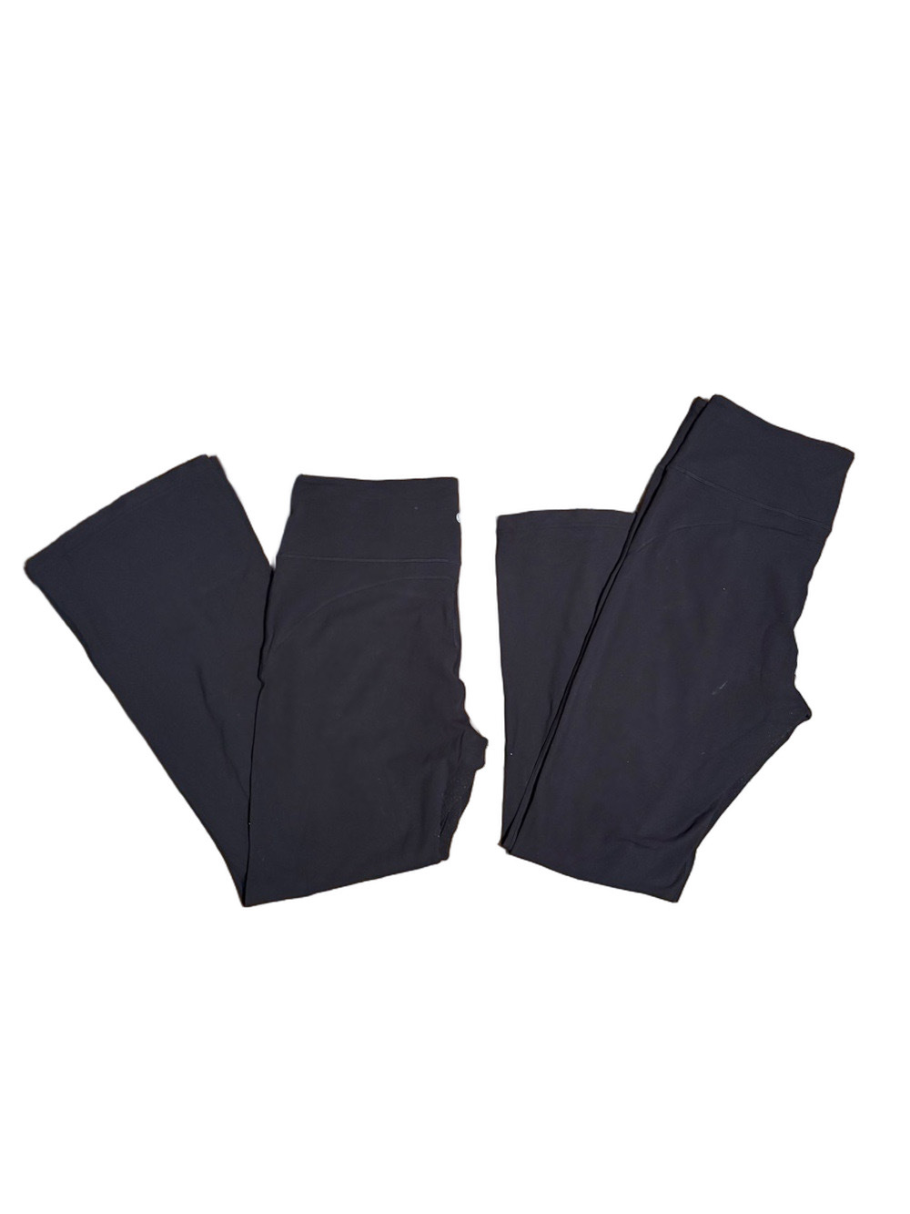 Lululemon Groove Super High Rise Nulu Flared Pants Black Size 18